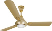 LUMINOUS Lumaire Silky Gold 1200 mm 3 Blade Ceiling Fan(Gold, Pack of 1)
