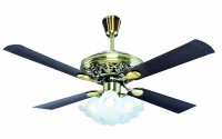 View Crompton Nebula 4 Blade Ceiling Fan(Antique Brass) Home Appliances Price Online(Crompton)