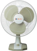 Bajaj Elite Neo 400mm 3 Blade Table Fan(White, Beige)   Home Appliances  (Bajaj)