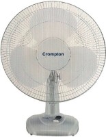 Crompton Hi Flo Eva 3 Blade Table Fan(White)   Home Appliances  (Crompton)