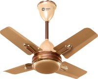 View Orient Quasar Ornamental Chocolate 600 mm 4 Blade Ceiling Fan(Gold, Brown) Home Appliances Price Online(Orient)