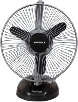 Havells Birdie 3 Blade Table Fan(Black & Grey)   Home Appliances  (Havells)