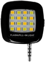 Apollo Portable Mini 16 LED Light Pocket Spotlight for all smartphones & apple phones Flash Flash(Black)