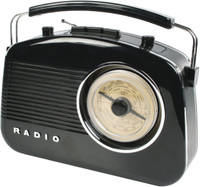 Konig Retro Design FM Radio(Black)