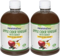 HealthViva HealthViva Apple Cider Vinegar With Honey (pack of 2) Combo(500 ml)