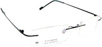 B-Titanium Rimless Rectangle Frame(47 mm) RS.389.00