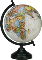 Globeskart Designer Cream Multicolour Desk and Table Top Political World Globe(Medium Cream)