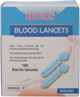 Hicks ROUND Glucometer Lancets(100) - Price 124 64 % Off  