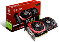 MSI NVIDIA GTX 1080 GAMING X 8G 8 GB GDDR5X Graphics Card(Black, Red)