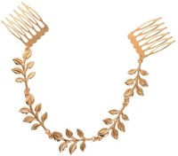 Young & Forever Golden Tassel Leaf Chain Hair Chain(Gold) - Price 535 82 % Off  