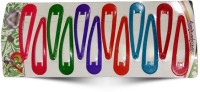 Best & Lowest Shiny Tik Tak Hair Pins - Set Of 6 Multicolor Peers Tic Tac Clip(Multicolor) - Price 143 42 % Off  