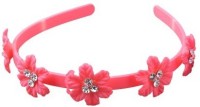 One Personal Care Princess Colourful Teddy Charm Ocassion Wear Hair Accessory Set, Hair Band(Pink) - Price 129 56 % Off  