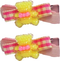 Jewelz Bright Yellow Barret Clips For Kids Hair Clip(Multicolor) - Price 127 40 % Off  