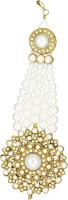 Zaveri Pearls Beautiful Traditional Passa Hair Accessory Set(Gold, White) - Price 350 84 % Off  