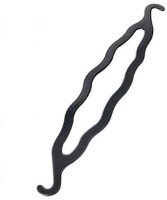 GalexiaR Magic Hair Braiders Donut Maker Twist Clip Plastic Stick For Bun(Black) - Price 129 31 % Off  