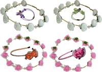 Paperiva Floral Style Hair Accessory Set(Multicolor) - Price 650 78 % Off  