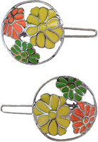 B-Fashionable Neon Flower Round Wire Clasp Hair Pin(Multicolor) B-Fashionable Neon Flower Round Wire Clasp Hair Pin(Multicolor)