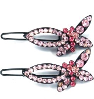 SPM Pair Of Elegant New Hairclips64 Hair Clip(Multicolor) - Price 200 83 % Off  