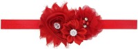 Mamaboo Cool Fancy Red Flower Head Band(Red) - Price 100 79 % Off  