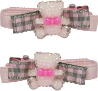 Jewelz Pink And Grey Barret Clips For Kids Hair Clip(Multicolor) - Price 127 40 % Off  