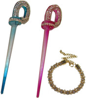 Yashasvi Juda Stick Hair Accessory Set(Multicolor) - Price 650 78 % Off  