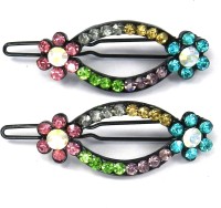 SPM Pair Of Elegant New Hairclips70 Hair Clip(Multicolor) - Price 200 83 % Off  