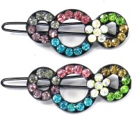 SPM Pair Of Elegant New Hairclips28 Hair Clip(Multicolor) - Price 200 83 % Off  