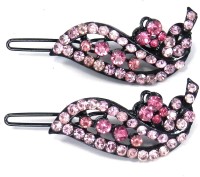SPM Pair Of Elegant New Hairclips24 Hair Clip(Multicolor) - Price 200 83 % Off  