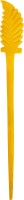CraftEra Marble Stick Hair Pin(Yellow)
