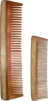 Ginni Marketing Combo of 2 Neem Wood Combs (regular-7.5 and baby/small-5 ) - Price 276 76 % Off  