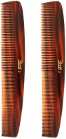 Roots Brown Dressing Comb for Fine/Medium Length Straight Hair - Pack of 2