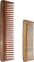 Ginni Marketing Combo of 2 Neem Wood Combs (detangler:regular size-7.5 and small/baby-5 ) - Price 279 76 % Off  