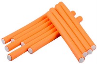 Beauty of Life 10 Curl Maker Soft Foam Bendy Styling Roller Orange Hair Curler(Orange) - Price 155 77 % Off  