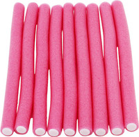 Styler Soft Stick Self Holding Roller Pack Of 9 Hair Curler(Pink) - Price 99 80 % Off  