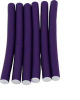 Styler Purple Soft Stick Self Holding Roller Pack Of 6 Hair Curler(Purple) - Price 119 70 % Off