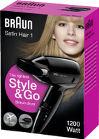 Braun HD 130 Hair Dryer - Braun : Braun HD 130 Hair Dryer - Braun :