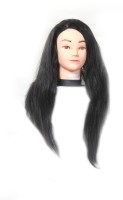 Ritzkart Soft 24 inch Long Black  / Styling / Cutting dummy for For Beginners Hair Extension - Price 1155 76 % Off  