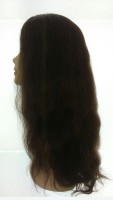 Wig-O-Mania Chelsea Human  Long Mono Dark Brown with Chesnut Mix Hair Extension - Price 21750 37 % Off  