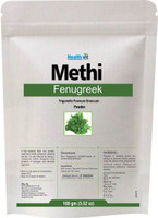 HealthVit Fenugreek/ Methi (Trigonella Foenum-Graecum) Powder 100gms(100 g) - Price 91 35 % Off