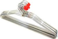 Amarshri Steel Pack of 12 Cloth Hangers(Steel) RS.350.00