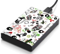 meSleep HD25119 Hard Disk Skin(Multicolor)   Laptop Accessories  (meSleep)