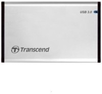 Transcend TS0GSJ25S3 Internal Hard Drive Enclosure(For 2.5-inch SATA Hard Drive, Silver)   Laptop Accessories  (Transcend)