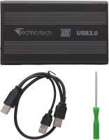Technotech Hdd 2.5 Inch Internal Hard Drive Enclosure(For Sata, Black)   Laptop Accessories  (Technotech)