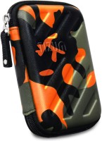 TIZUM Hard Drive Case 2.5 inch GPS -Premium Edition (Camouflage Orange)(For 2.5-Inch Hard Drive, Multicolor)   Laptop Accessories  (TIZUM)