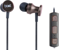 boAt Rockerz In Ear 200 Metallic Brown Headphone Price in ...