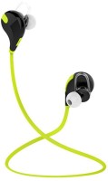 View ROOQ QY7GR-018 Wireless bluetooth Headphone(Green, In the Ear) Laptop Accessories Price Online(ROOQ)