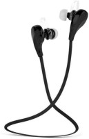 ROOQ QY7BL-016 stereo dynamic headphone Wireless bluetooth Headphones(Black, In the Ear)   Laptop Accessories  (ROOQ)