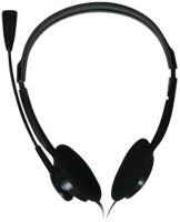 View Zebronics Headphone with Mic 11HM Headset with Mic(Black, On the Ear) Laptop Accessories Price Online(Zebronics)