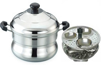 Anantha Small Idli Pot Induction & Standard Idli Maker(2 Plates , 6 Idlis ) RS.623.00