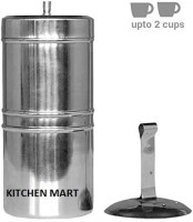 Kitchen Mart South Indian Style 02 Cups Indian Coffee Filter(200 ml)